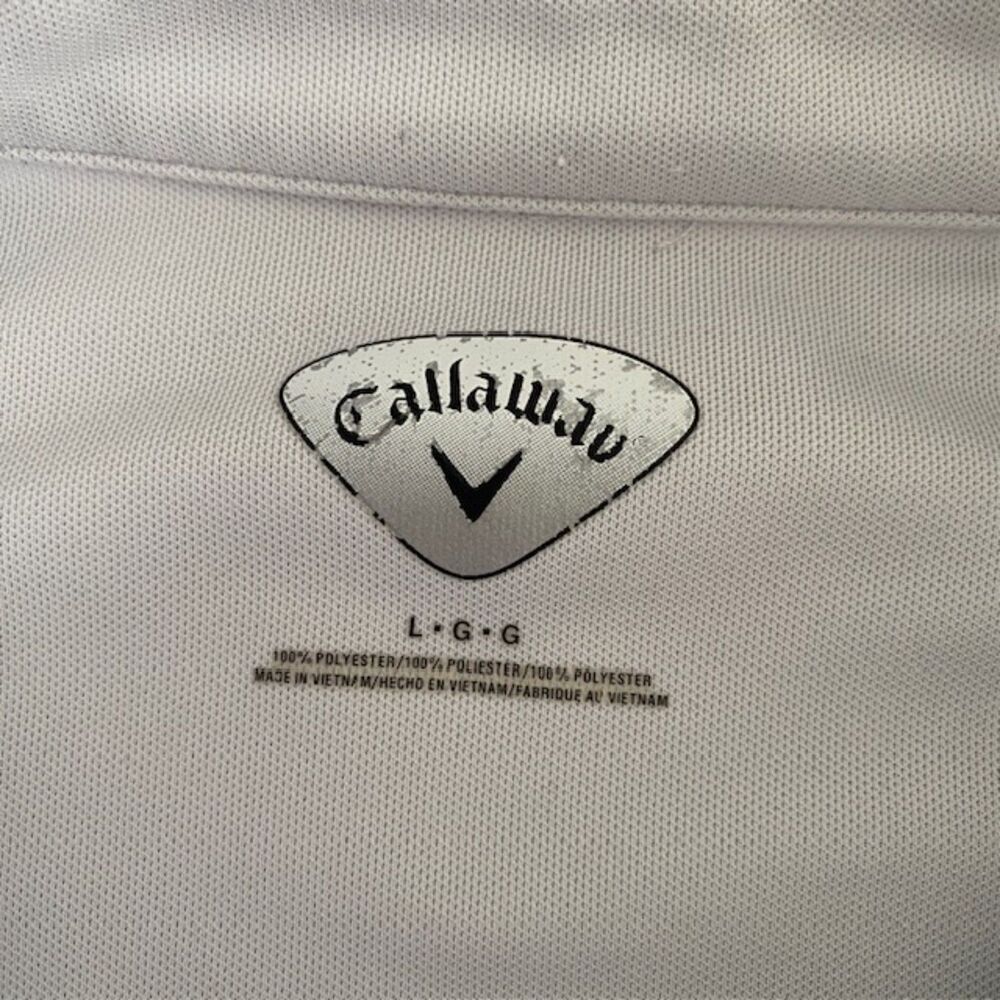 Men's Callaway Short Sleeve Golf Shirt Size Large